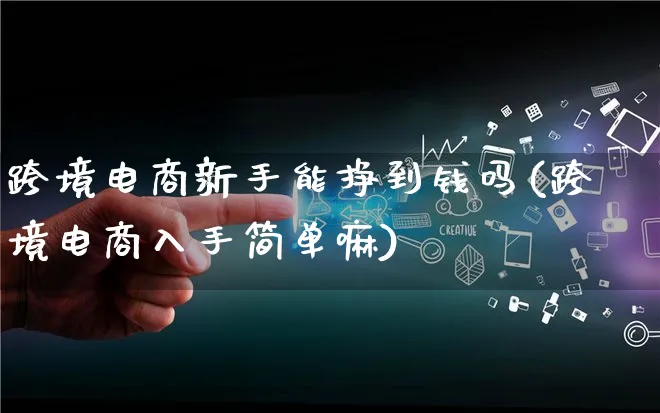 跨境电商新手能挣到钱吗(跨境电商入手简单嘛)_https://www.lfyiying.com_个股_第1张