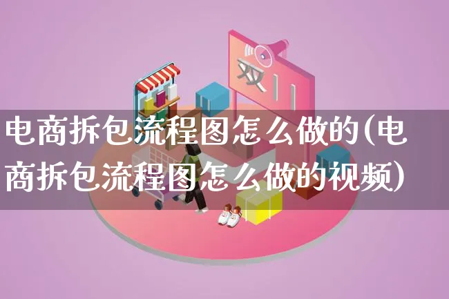 电商拆包流程图怎么做的(电商拆包流程图怎么做的视频)_https://www.lfyiying.com_港股_第1张