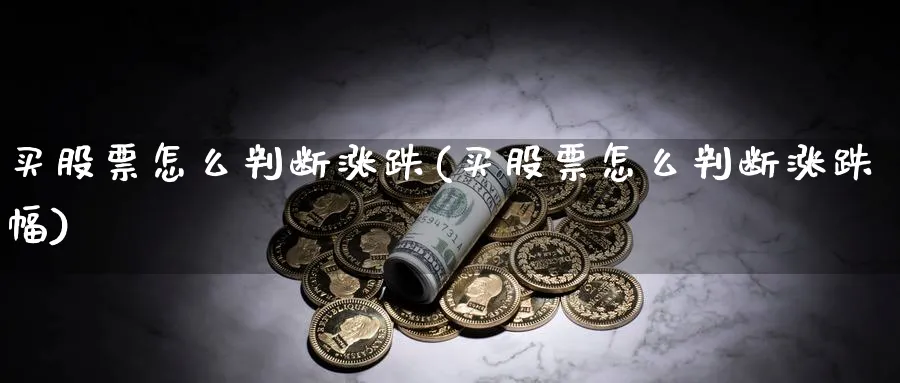 买股票怎么判断涨跌(买股票怎么判断涨跌幅)_https://www.lfyiying.com_个股_第1张