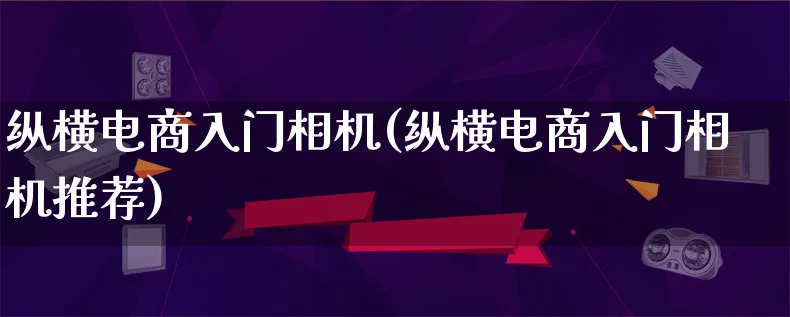 纵横电商入门相机(纵横电商入门相机推荐)_https://www.lfyiying.com_港股_第1张