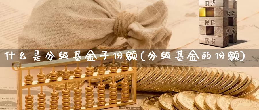 什么是分级基金子份额(分级基金的份额)_https://www.lfyiying.com_美股_第1张