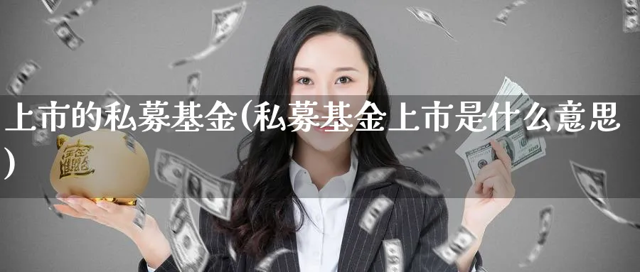 上市的私募基金(私募基金上市是什么意思)_https://www.lfyiying.com_股票百科_第1张