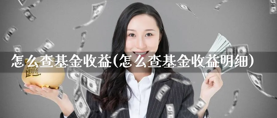 怎么查基金收益(怎么查基金收益明细)_https://www.lfyiying.com_美股_第1张