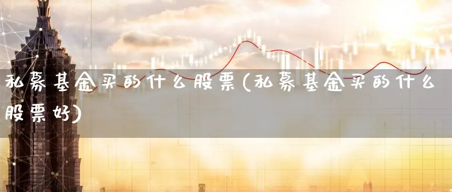 私募基金买的什么股票(私募基金买的什么股票好)_https://www.lfyiying.com_个股_第1张