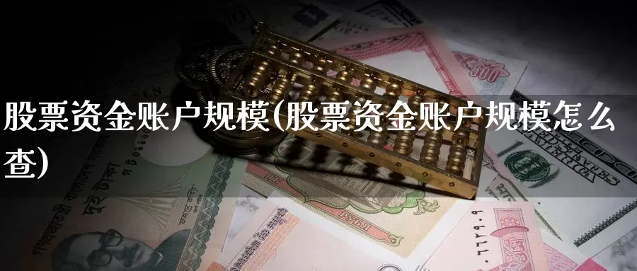 股票资金账户规模(股票资金账户规模怎么查)_https://www.lfyiying.com_股票分类_第1张