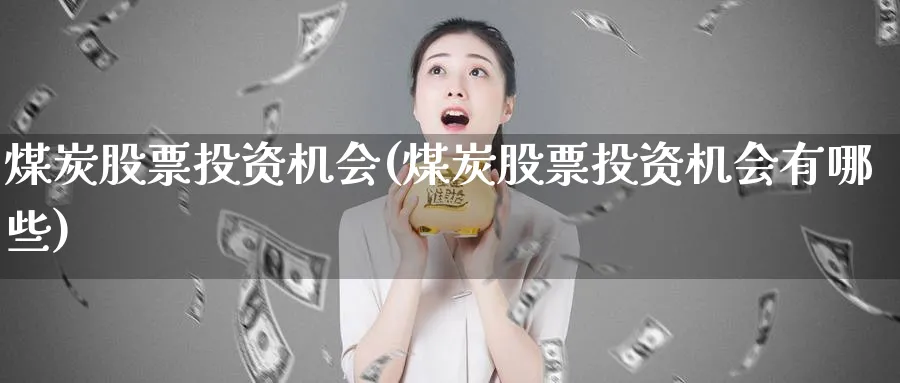 煤炭股票投资机会(煤炭股票投资机会有哪些)_https://www.lfyiying.com_美股_第1张