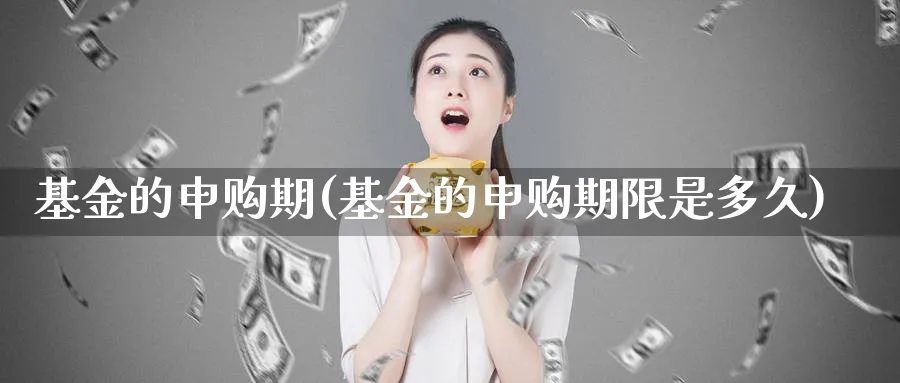 基金的申购期(基金的申购期限是多久)_https://www.lfyiying.com_港股_第1张