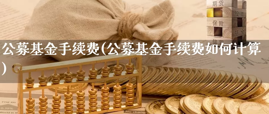 公募基金手续费(公募基金手续费如何计算)_https://www.lfyiying.com_证券_第1张