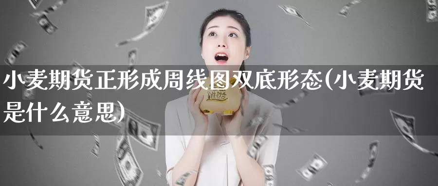 小麦期货正形成周线图双底形态(小麦期货是什么意思)_https://www.lfyiying.com_证券_第1张