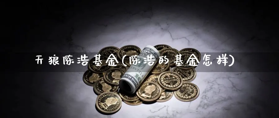 天狼陈浩基金(陈浩的基金怎样)_https://www.lfyiying.com_证券_第1张