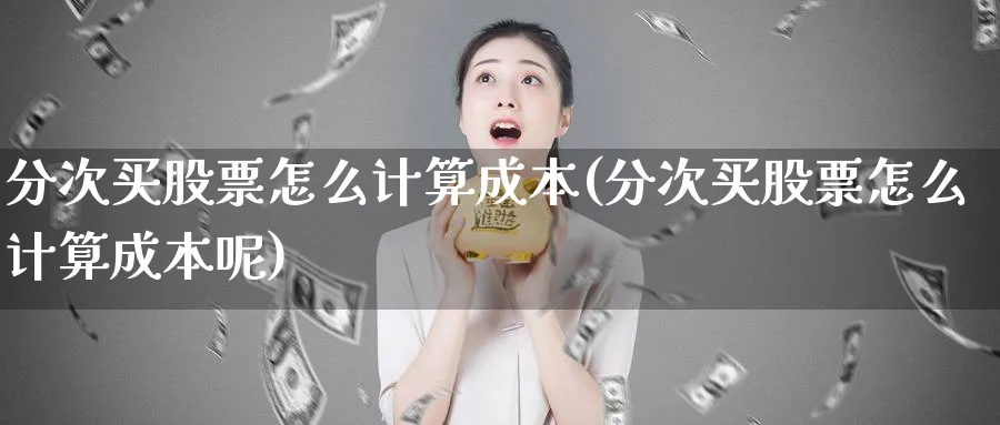 分次买股票怎么计算成本(分次买股票怎么计算成本呢)_https://www.lfyiying.com_股票百科_第1张